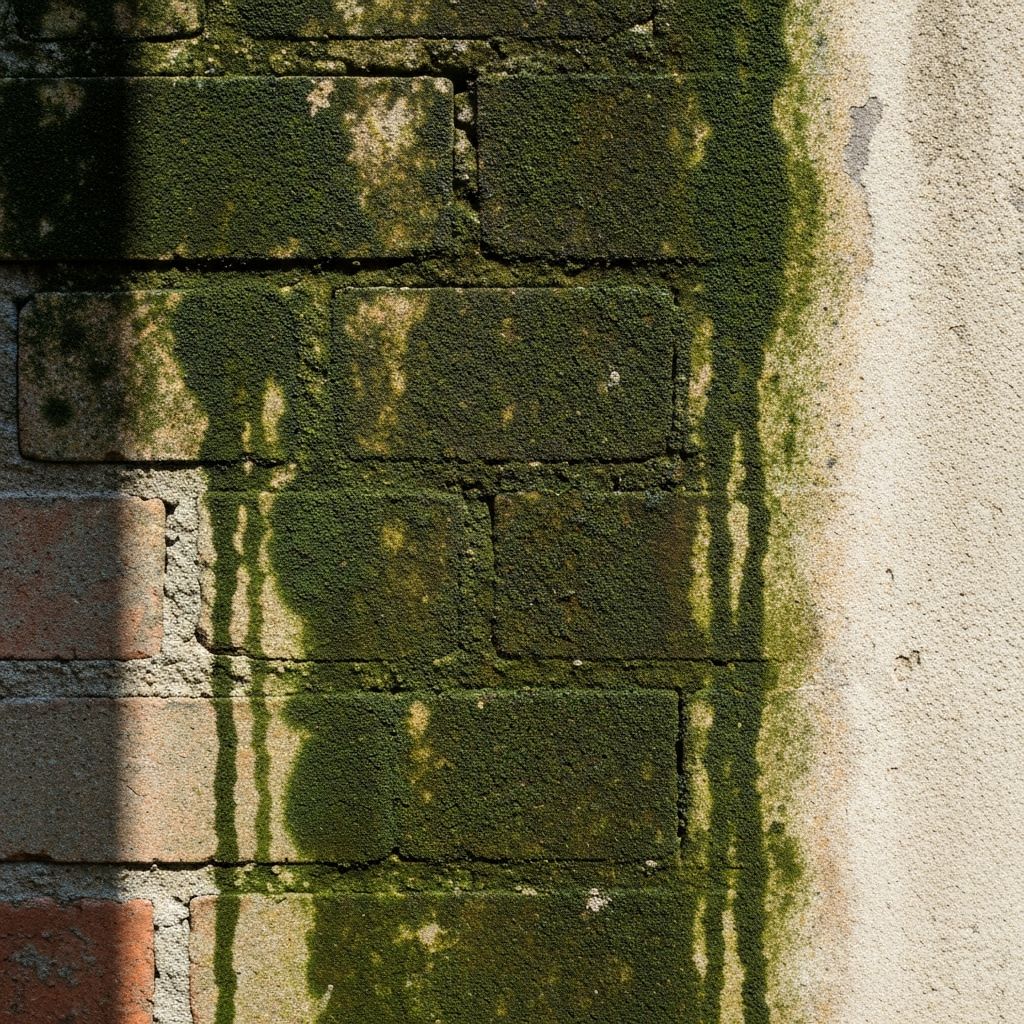 Muro prima del trattamento